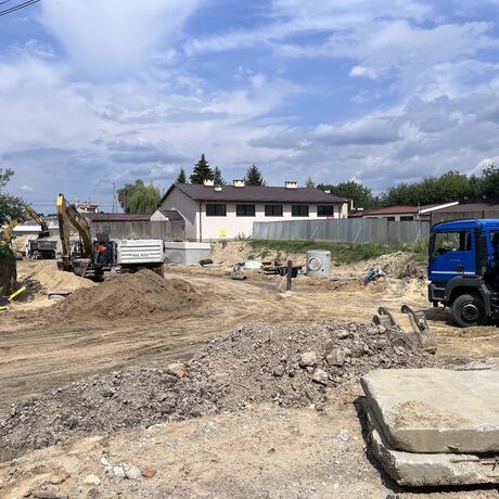 Przebudowa układu dróg w śródmieściu Rzeszowa [3.08.2022] - fot 9